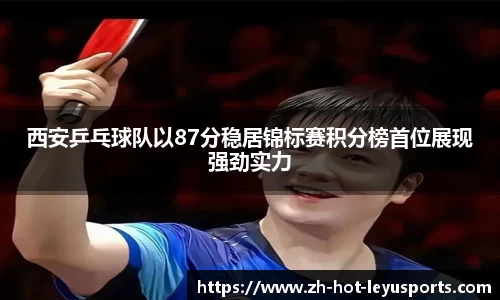 西安乒乓球队以87分稳居锦标赛积分榜首位展现强劲实力